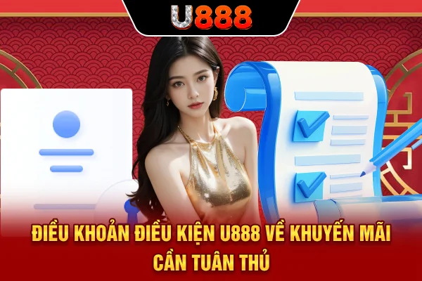 Điều khoản điều kiện U888 về khuyến mãi cần tuân thủ