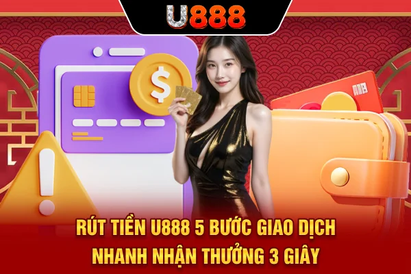 Rút Tiền U888 - 5 Bước Giao Dịch Nhanh, Nhận Thưởng 3 Giây